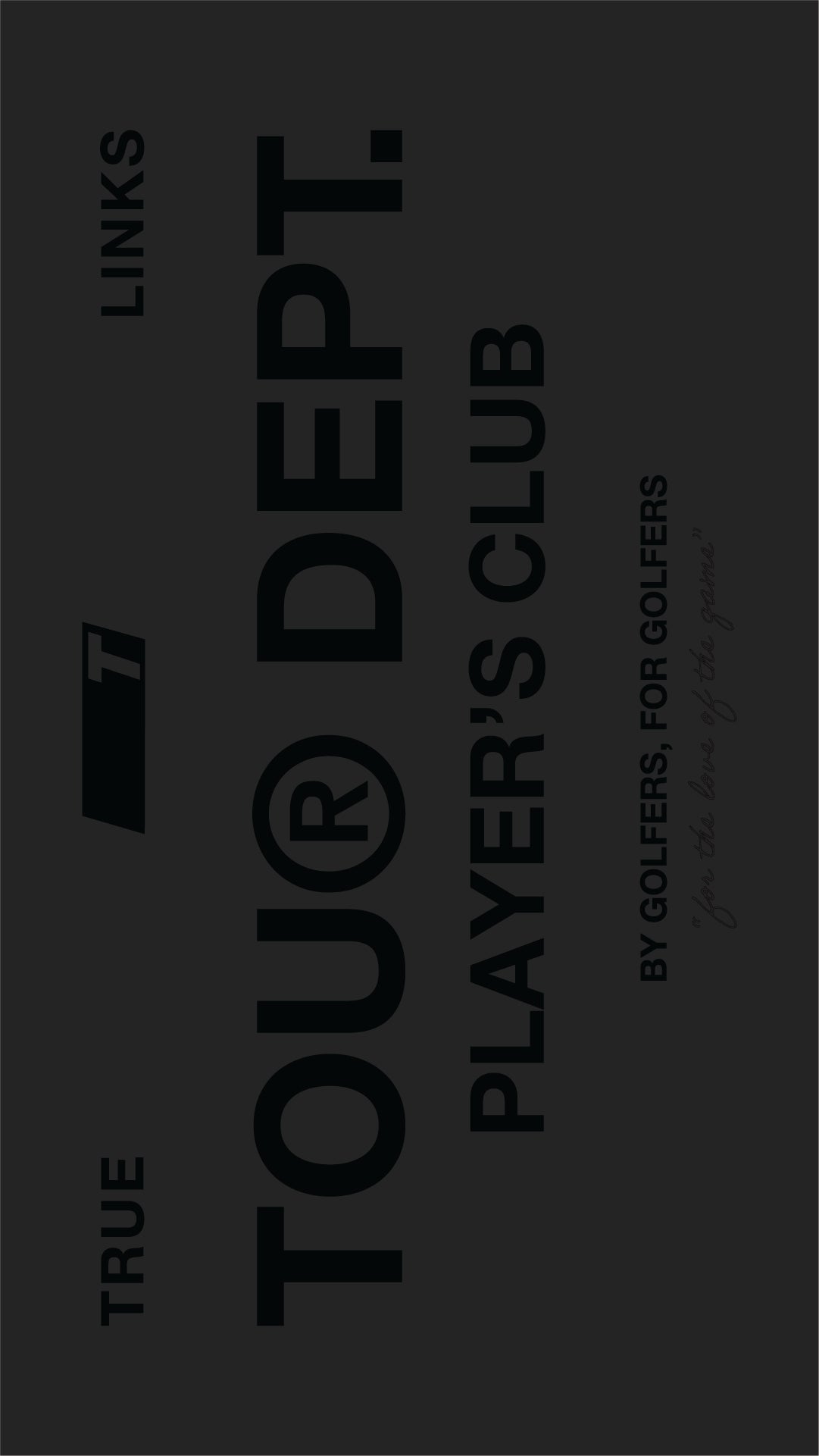 Welcome to the TOUR DEPT.