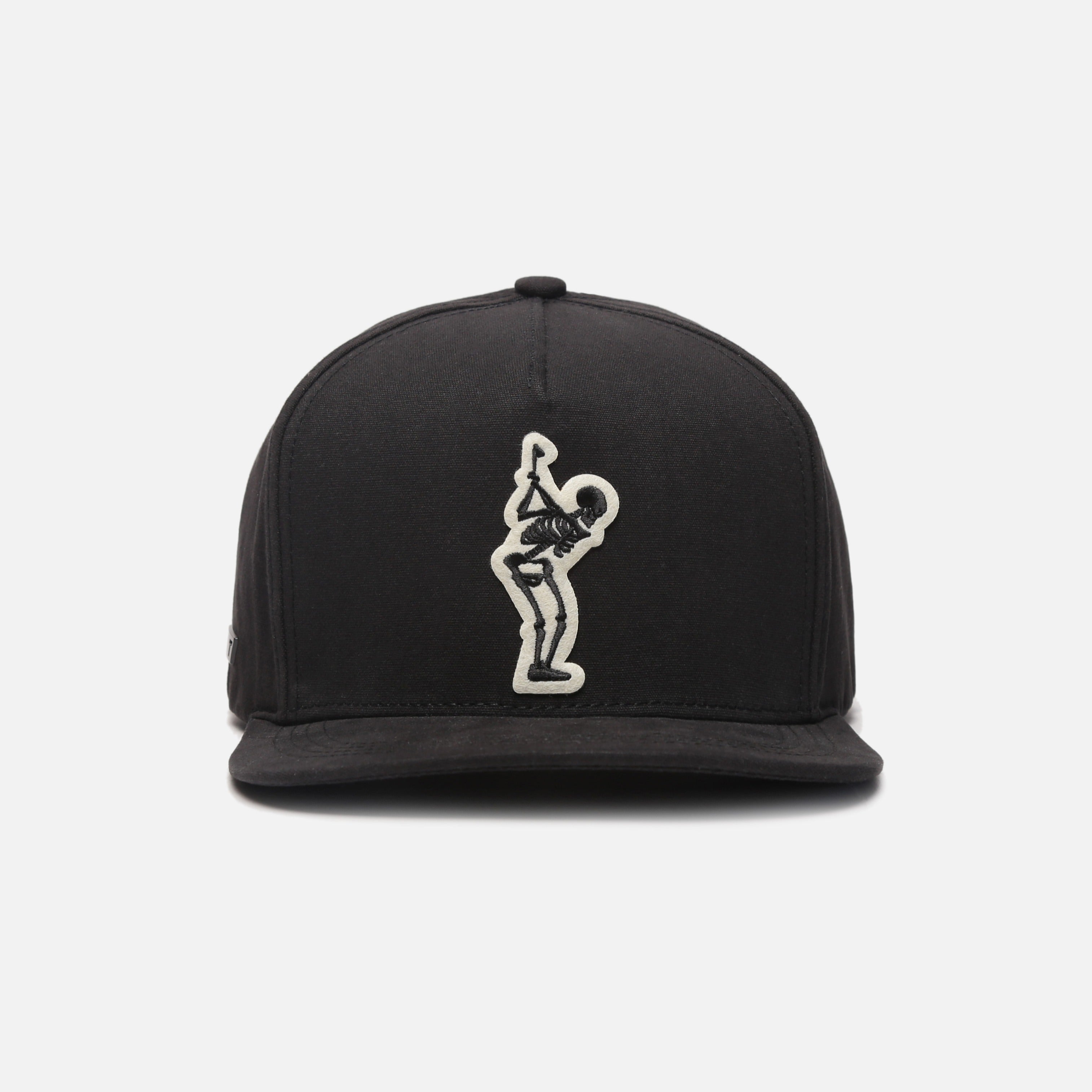 TRUE linkswear™ | 5-Panel Snapback Dead Golfer Canvas Hat