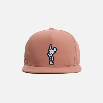 TRUE Canvas 5-Panel Snapback | Dead Golfer Black White