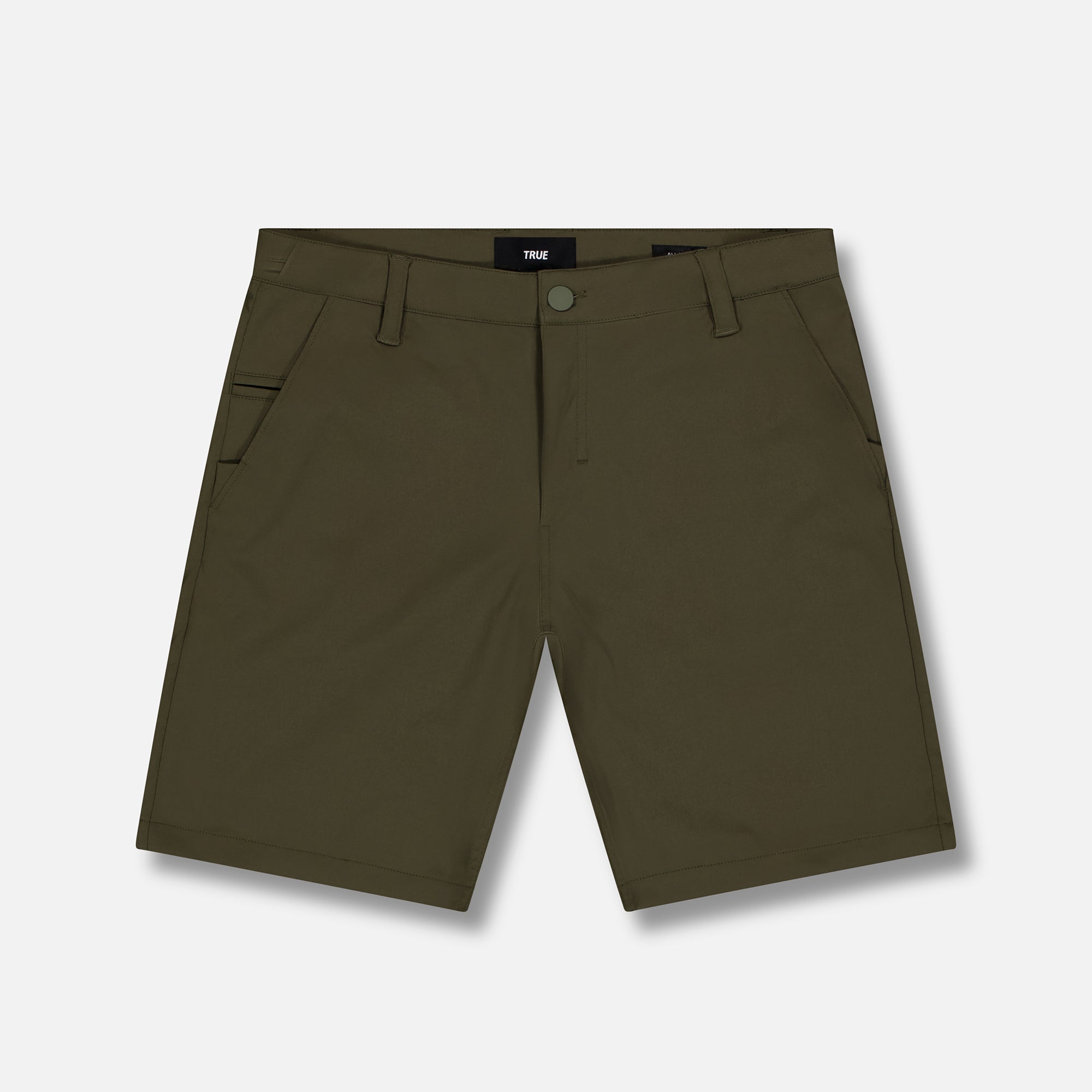びん1piu1uguale3 GOLF OLIVE SHORTS びん1piu1uguale3 GOLF OLIVE SHORTS Men's Olive Golf Shorts