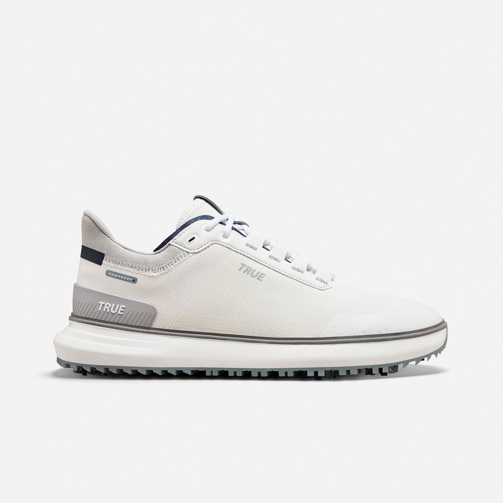 TRUE linkswear™ | Men's Lux² Player Spiked Waterproof Golf Shoes