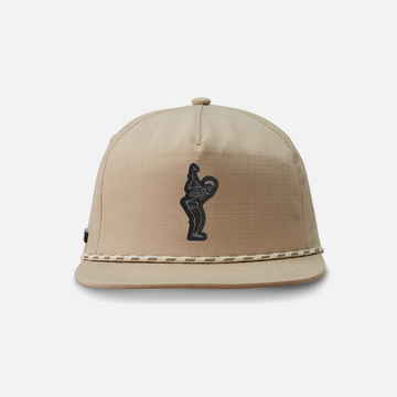 TRUE Ripstop Rope 5-Panel Snapback | Dead Golfer Charcoal