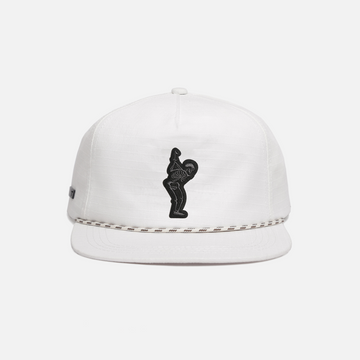 TRUE Ripstop Rope 5-Panel Snapback | Dead Golfer Charcoal