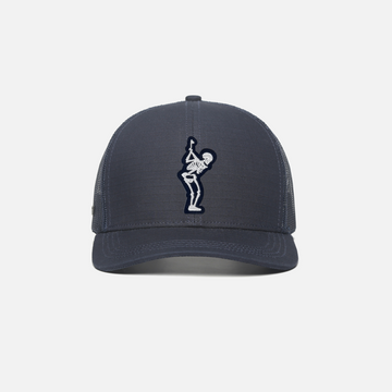 TRUE Ripstop 6-Panel Trucker Hat | Dead Golfer White